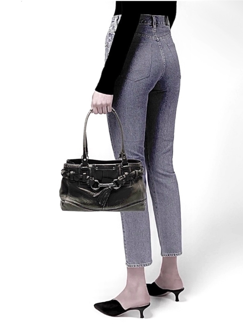 Coach Hampton Carryall F13084 Vintage Leather 2
